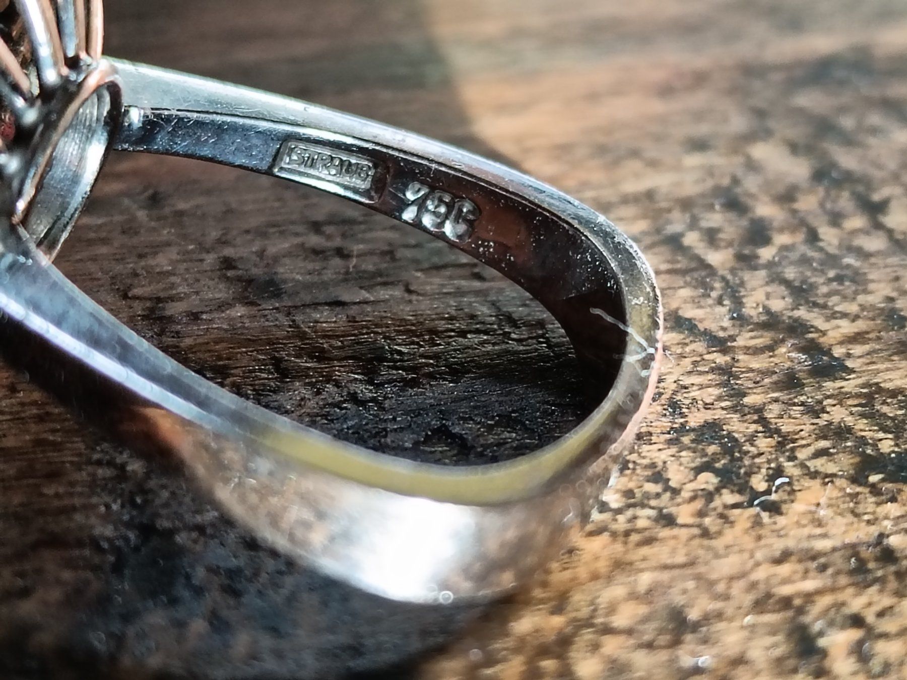 Altri gioielli: Weissgold Ring mit Clips Saphir – Usato da Köniz venduto da Brockenreich 5