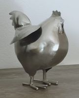 Edelstahl-Hahn / Unikat 22 cm hoch