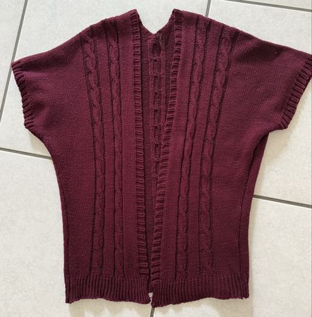 Damen Strickjacke Bordeaux Gr. L, sehr guter Zustand