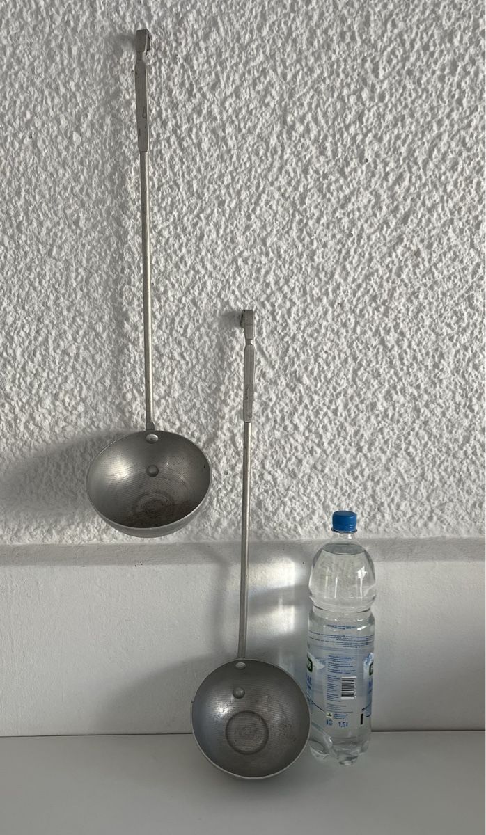 Tutte le decorazioni: 2 XXL Schöpfkellen aus Aluminium – Usato da Wetzikon ZH venduto da seli03
