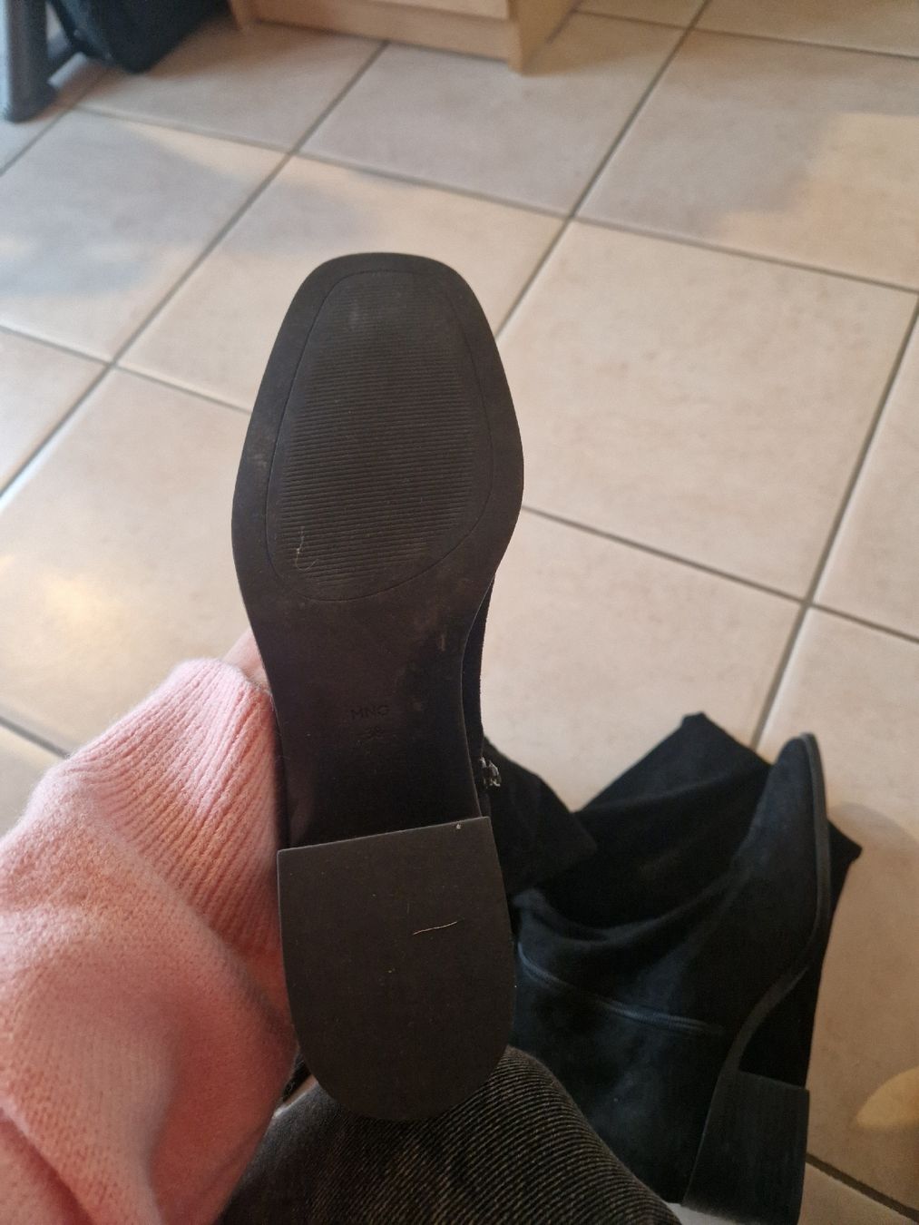 Mango Scarpe da donna: Cuissardes noires Mango - pointure 38 – Nuovo (secondo la descrizione) da Pully venduto da Patriciaeve 3