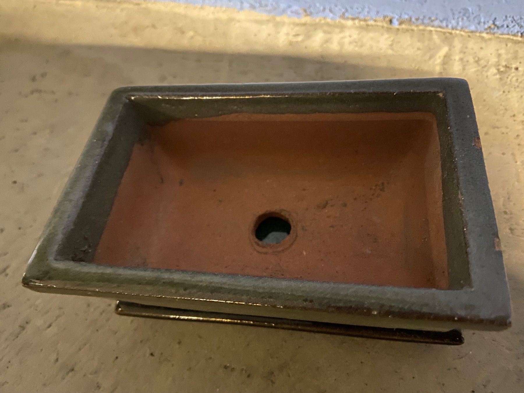 Pots de fleurs: Rechteckige Bonsai- oder Kakteen-Schale mit Unterteller – D'occasion à Unterengstringen par bar_rh5f 1