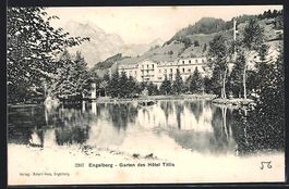 AK Engelberg, Garten des Hotel Titlis