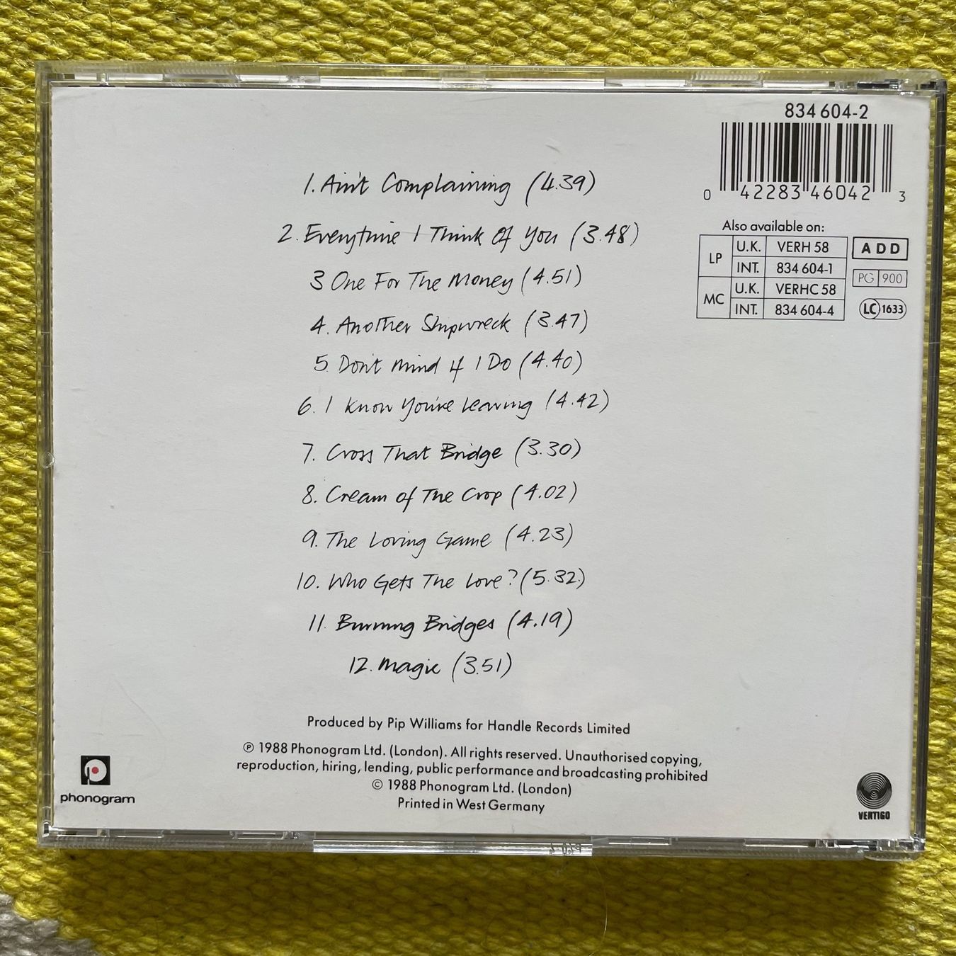 CD: STATUS QUO-AIN‘T COMPLAINING – Usato da Rorschacherberg venduto da CD-Roli 1