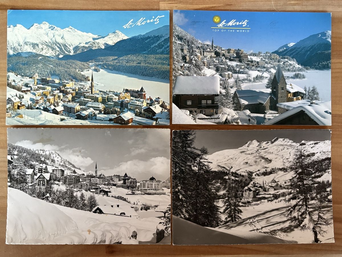 Cartes postales: AK von St. Moritz – D'occasion à Rümlang par Kartenpost1