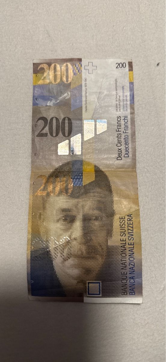 Banconote: 200.- Franken Note – Usato da Rupperswil venduto da Dg780 1
