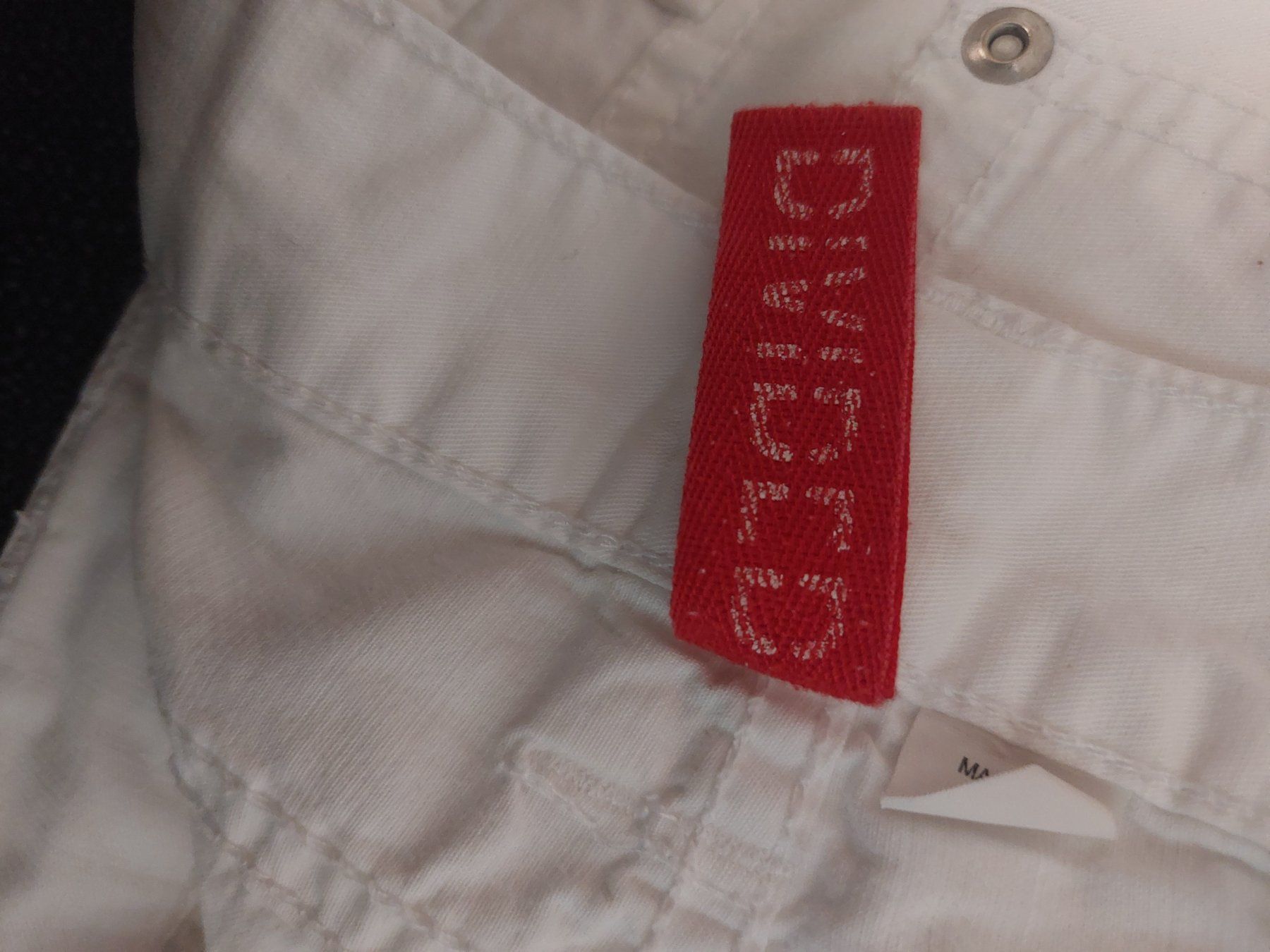 Pantaloni: 3/4 Hose weiss Gr 38 – Usato da Landquart venduto da Cedes 3