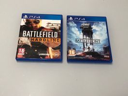 PS 4 Spiele Battlefield Hardline & Star Wars Battlefront
