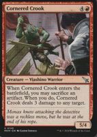 TCG Magic The Gathering MTG UK MKM 120 Cornered Crook