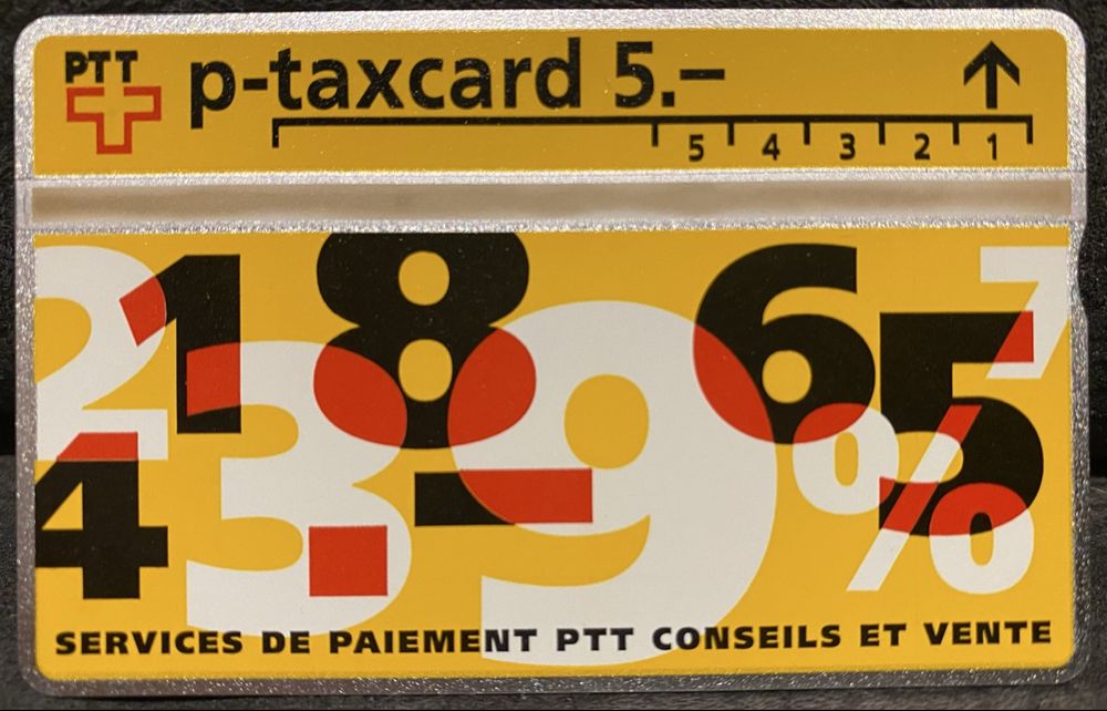 Cartes de téléphone: P-taxcard neuve – Neuf (Voir description) à Lausanne par babacard10