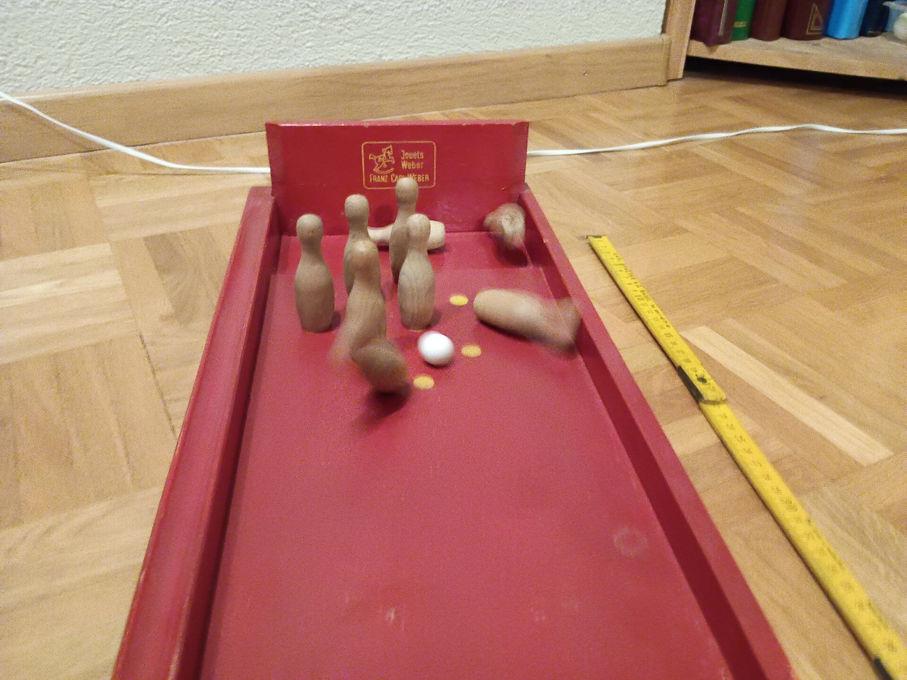 Franz Carl Weber Giochi: Franz Carl Weber Tischkegelbahn – Usato da Reigoldswil venduto da someya 4