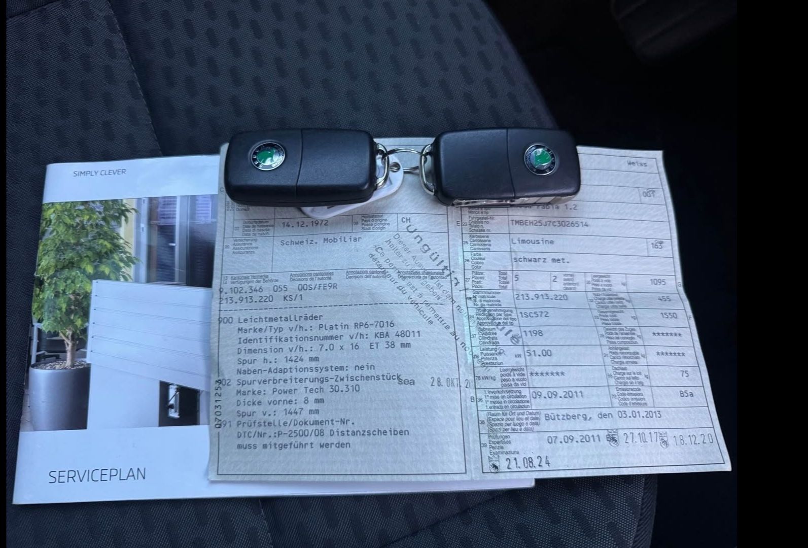 Skoda Autos: SKODA Fabia 1.2 - MFK 08.2024 – D'occasion à Bern par edj_kxk8 3