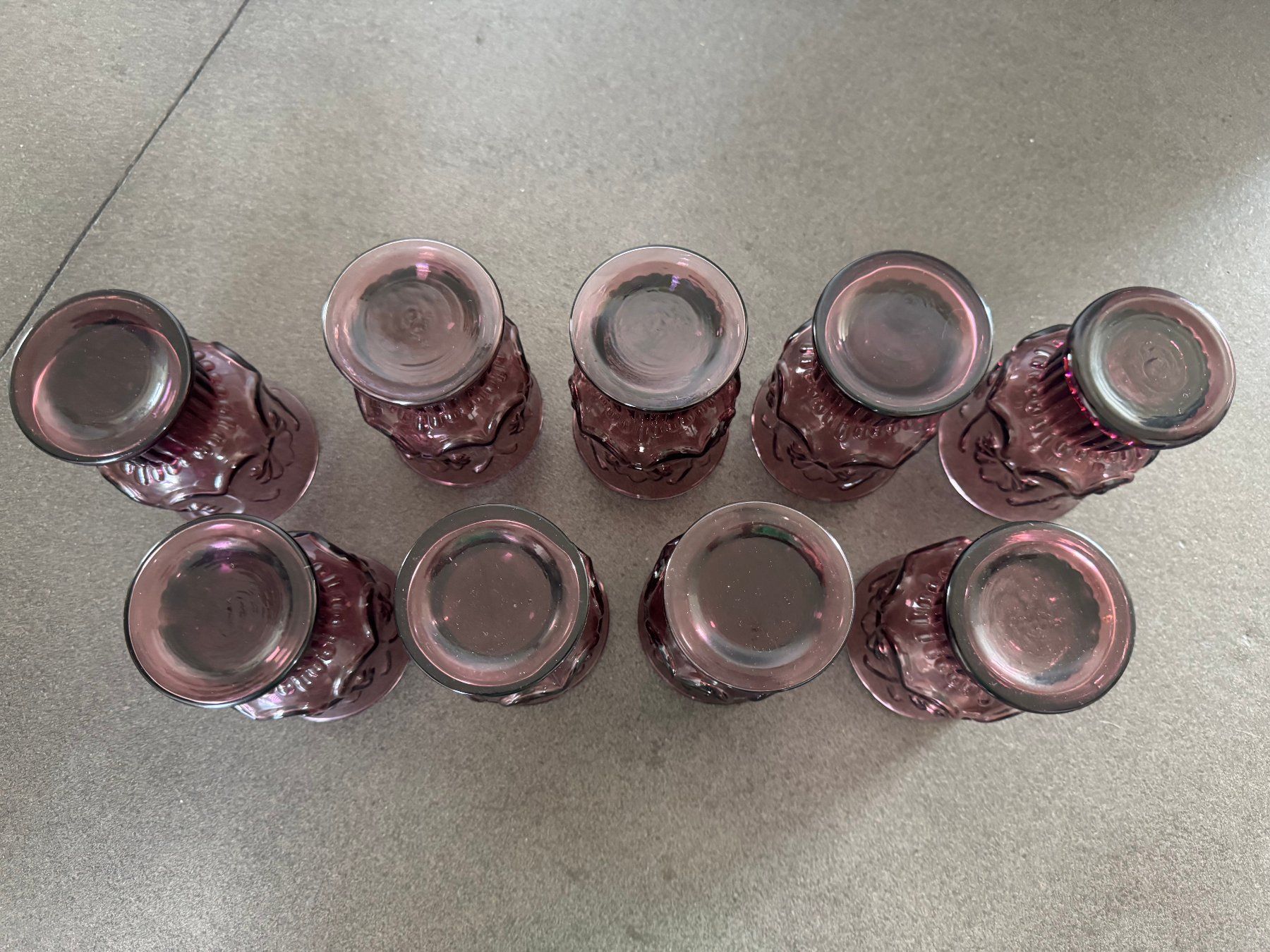 Bicchieri: Gläser 9 Stück "weinrot" robuste Trinkgläser – Usato da Fribourg venduto da tschjoly 5