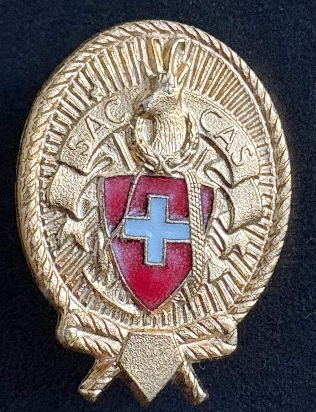 Placchette & Badge: ANSTECKNADEL SAC GOLDFARBIG – Usato da Ostermundigen venduto da Wyatt-Earp