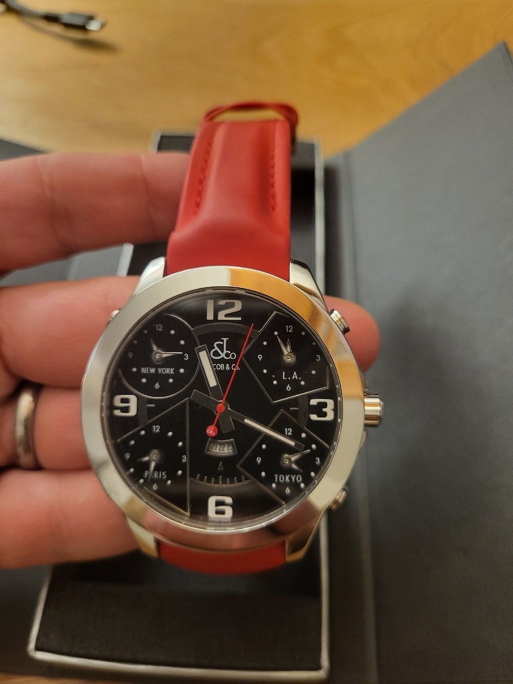 Montres: Jacob & Co. Five Time Zone – D'occasion à Wildberg par McWhisky 9