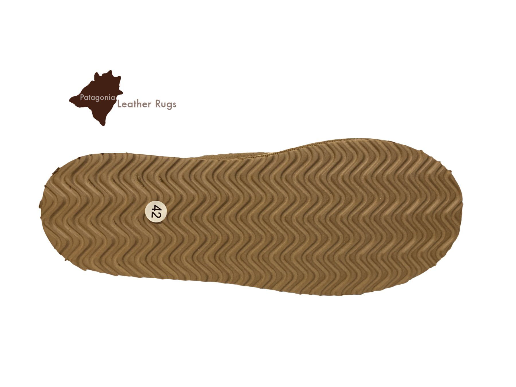 Herrenschuhe: Mit Lammfell gefütterte Leder Hausschuhe – Neu und originalverpackt aus Arbedo von patagonialeatherrugs 6