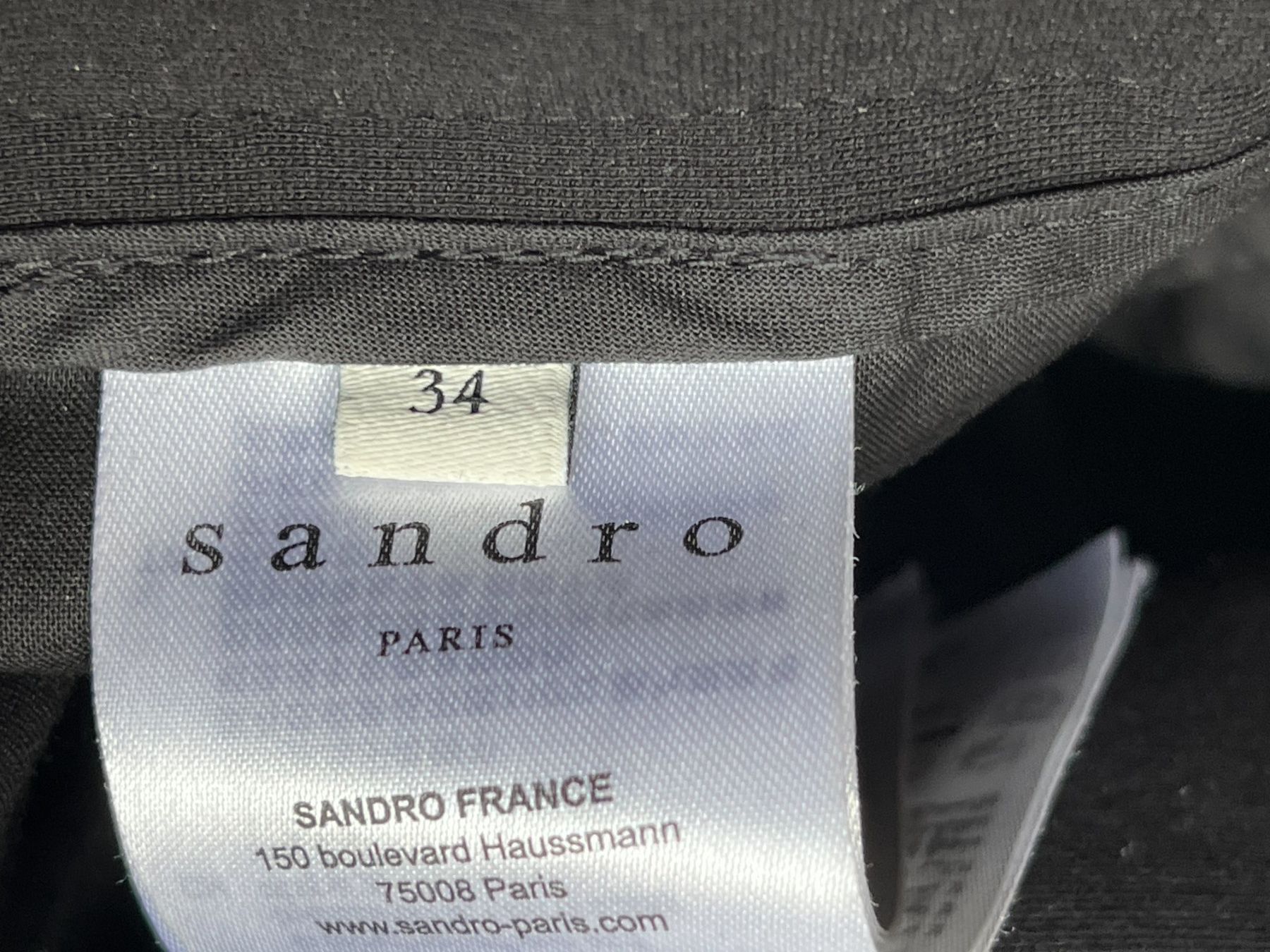 Sandro Pantaloni: Sandro, Hose, schwarz – Usato da Bern venduto da cubus01 4