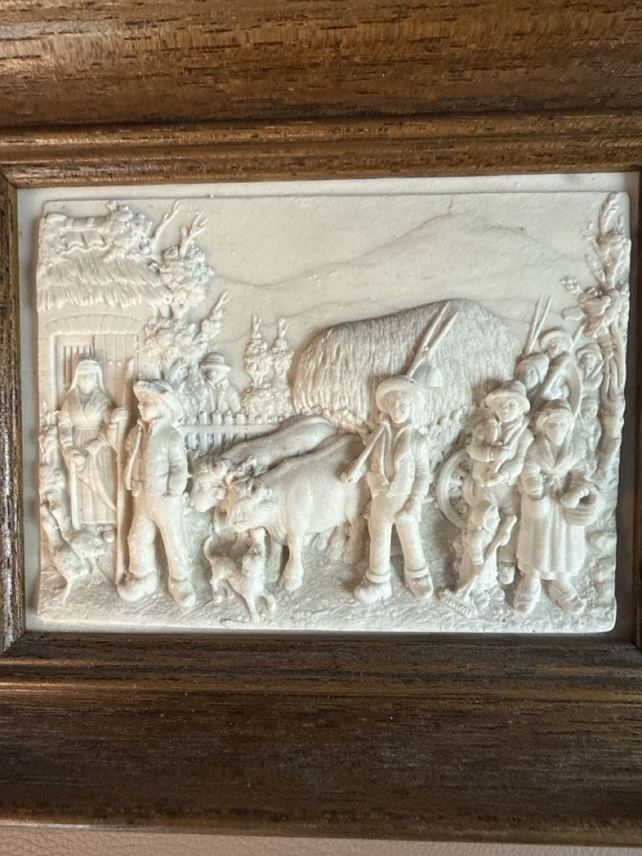 Gemälde: Bild Flachrelief wohl Kalkstein – Gebraucht aus Grenchen von swiss.antiques 1