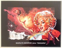 1995  Mongolei Marilyn Monroe - Niagara Block   **