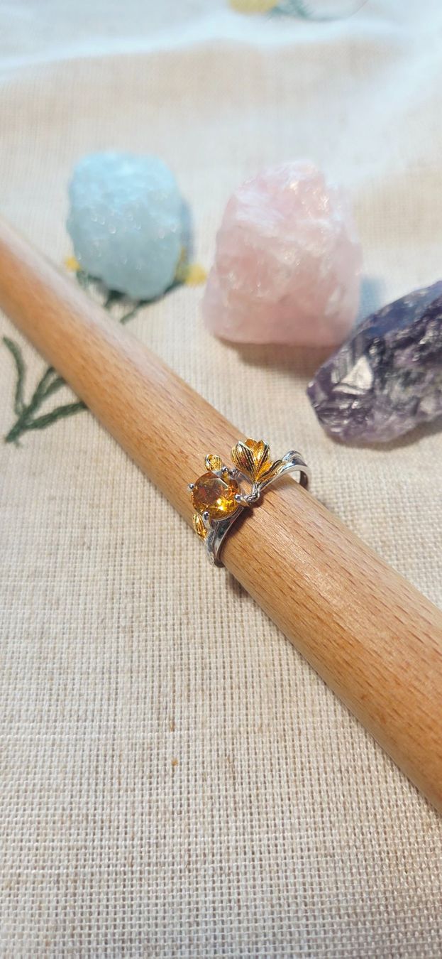 Anelli: NEW - S925 Citrine Ring (Adjustable) – Nuovo (secondo la descrizione) da Zürich venduto da cin_wcf6 2