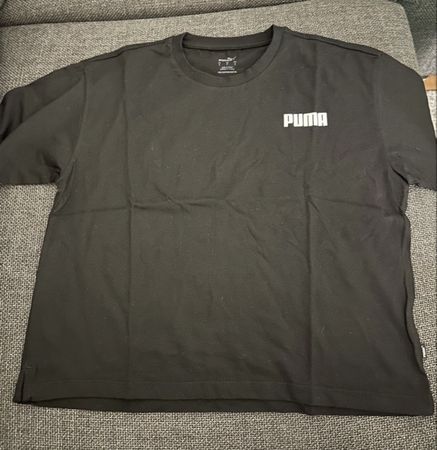Schwarzes Puma T-Shirt, Grösse S - Sommer Must-Have!
