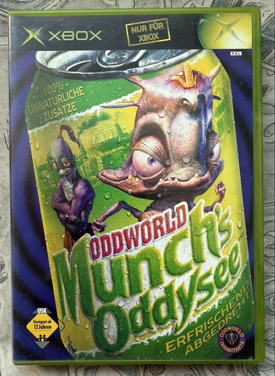 Microsoft Giochi: Oddworld - Munch’s Oddysee - Xbox – Usato da Veltheim AG venduto da Mic1992