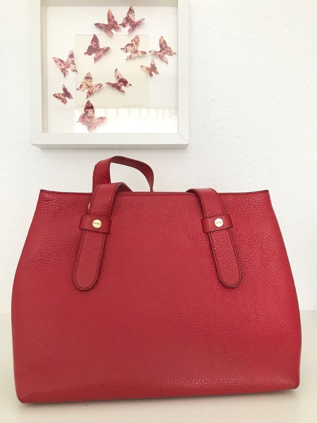 Borbonese Borse da donna: Borbonese Tasche‪ - Leather – Usato da Ponte Tresa venduto da La_Vie_En_Rose 1