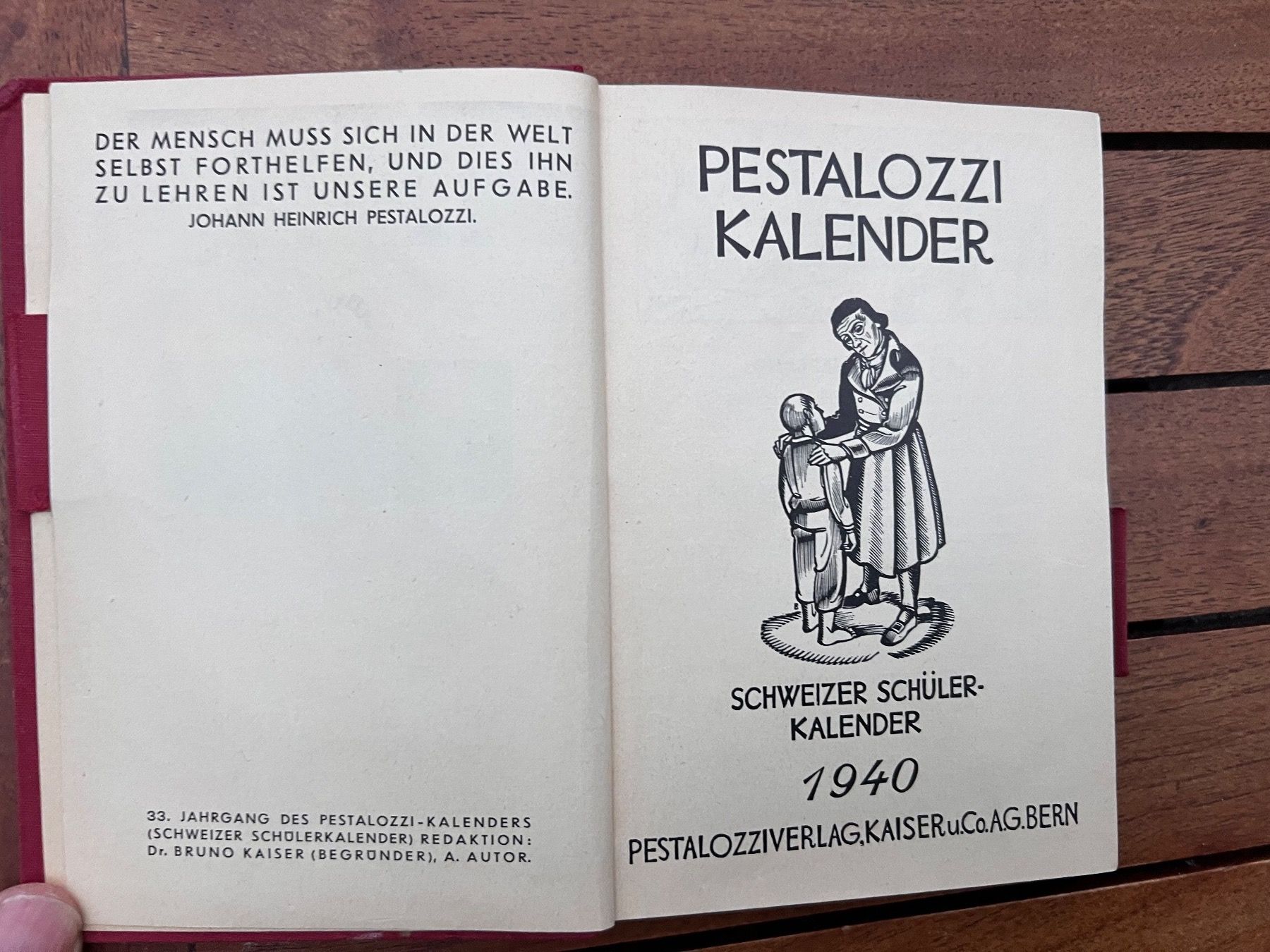 Libri: Pstalozzi kalender 1940 – Usato da Savigny venduto da ron_q529 2