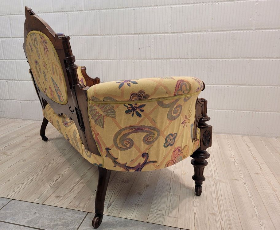Antik Sofa Historismus, Divan Ruhebett, Rollbare Sitzbank (Gebraucht ...