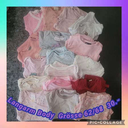 Bodys gr 62/68