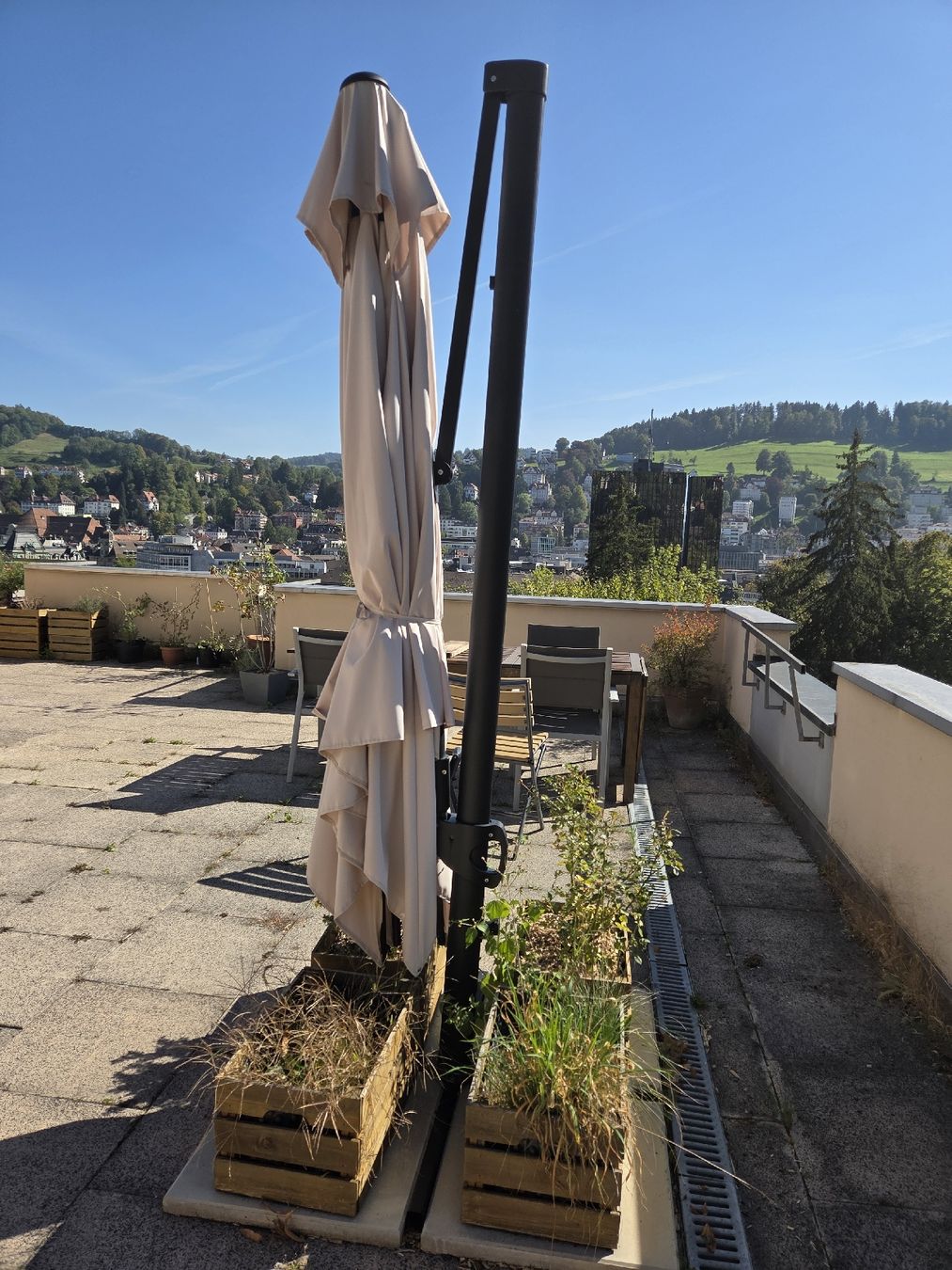 Sonnenschirme: Ampelschirm 300x300 – Neu (gemäss Beschreibung) aus St. Gallen von van_tw5q 6