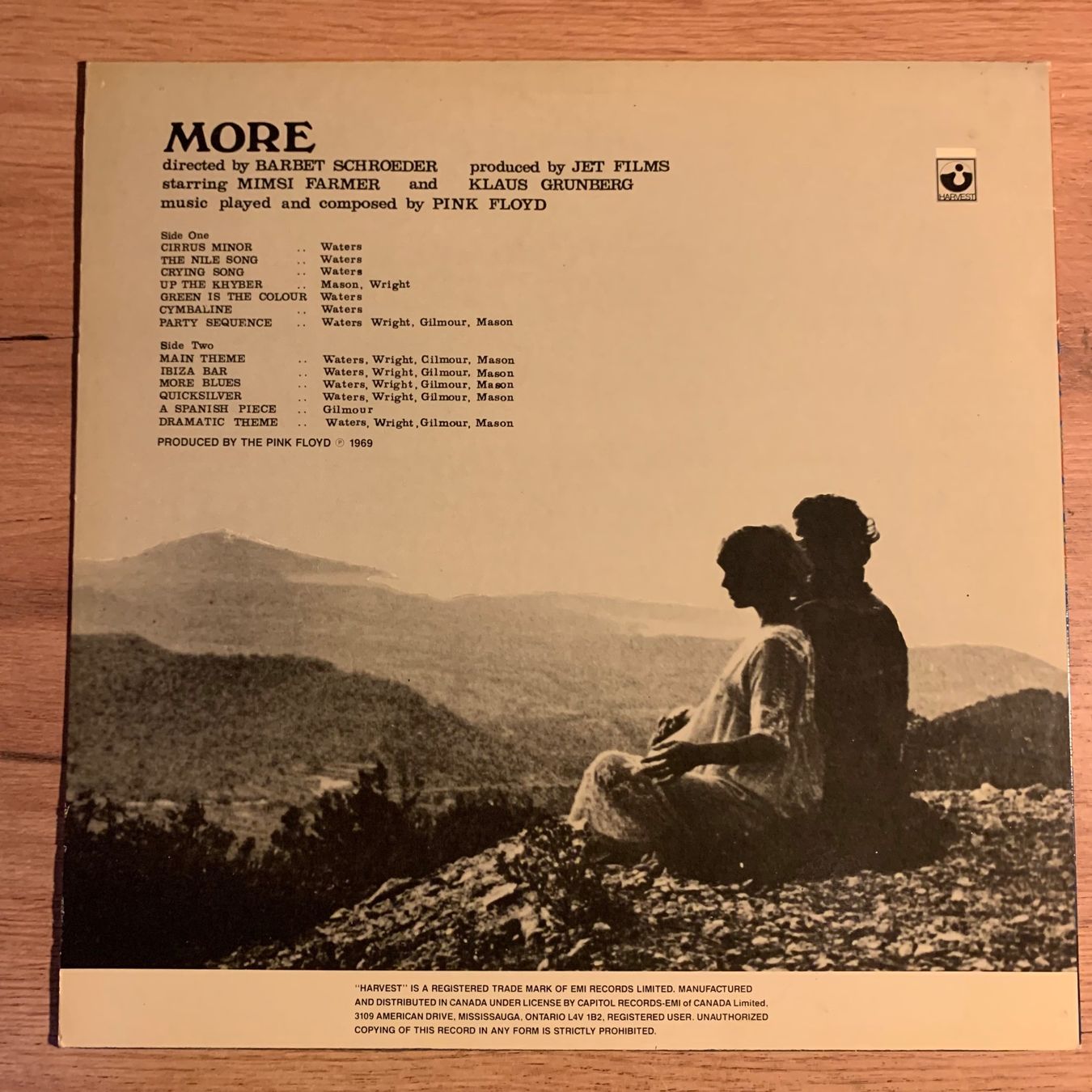 Dischi in vinile: PINK FLOYD - MORE...RE CAN...VG+/VG+ – Usato da Gals venduto da Diskopat 1
