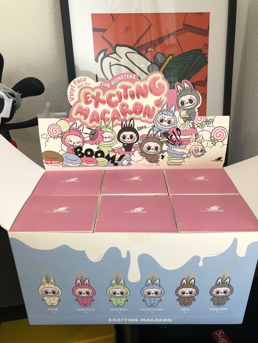 Pop Mart Statuette: Pop Mart Labubu V1 Exciting Macaron - Set – Nuovo e nell'imballaggio originale da Glattbrugg venduto da arttoy.land 3