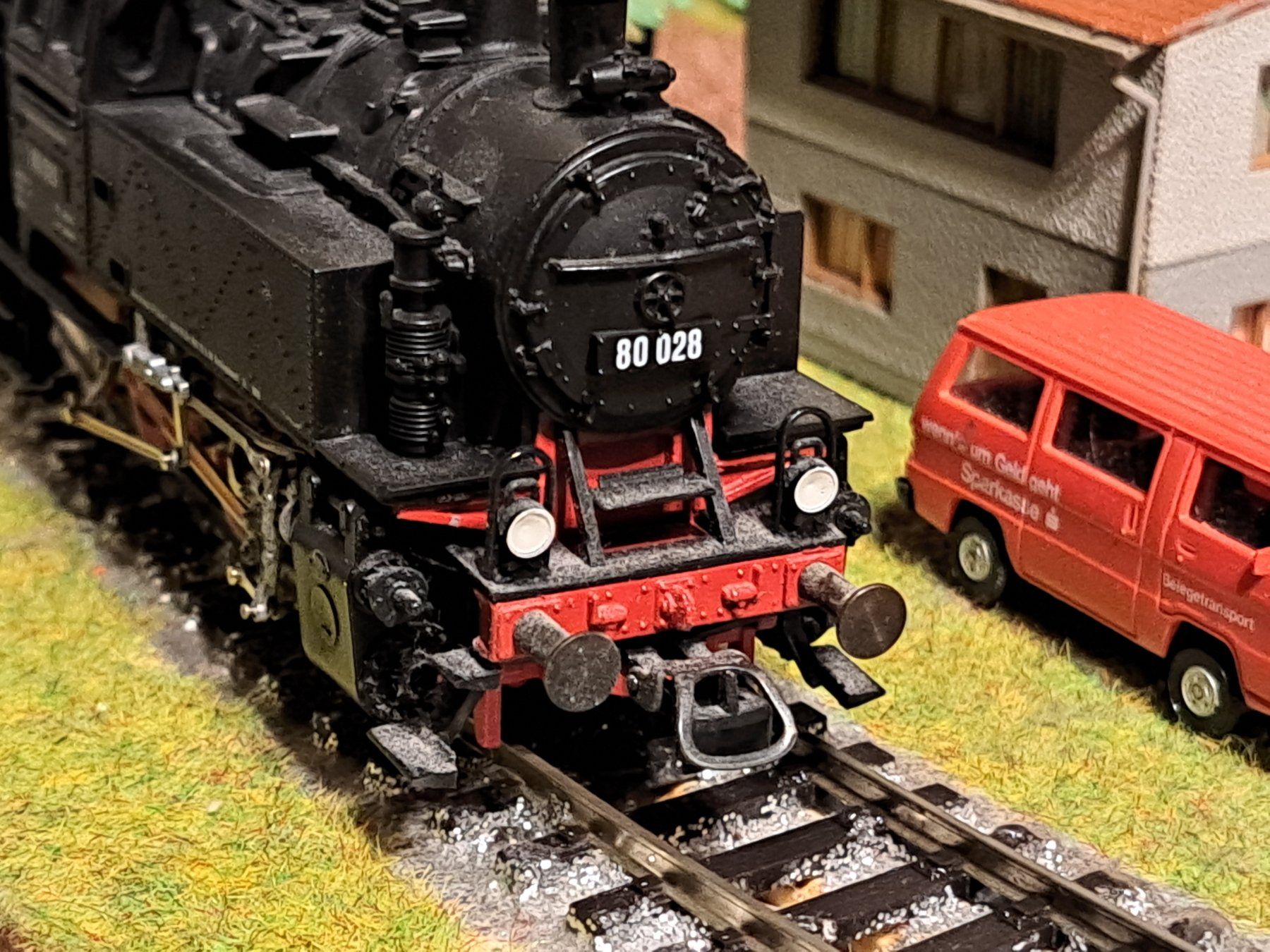 Roco Modellini di ferrovie: Damploki BR 80 von Roco in OVP – Usato da Schwanden GL venduto da roerich20 3