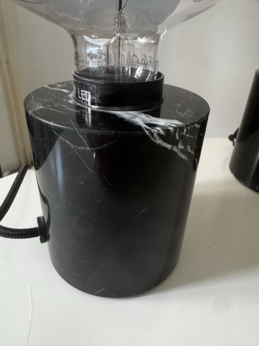 Ikea Lampade: 2 IKEA Marmor Lampen inkl. Glühbirnen  – Usato da Luzern venduto da Kapellbrueckler 1