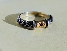 Bague artisanale argent 925