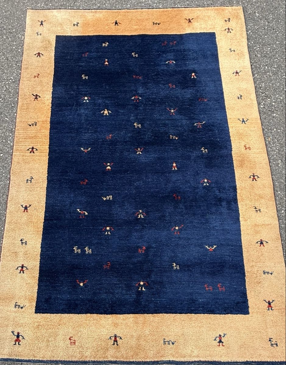 Gabbeh Tappeti: Wunderschöner Perserteppich Gabbeh 295x209.cm – Usato da Büron venduto da Filadefia-888 1