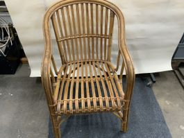 Vintage Rattansessel / Bambussessel Franco Albini?