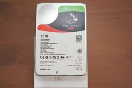 Disk SATA 12Tb Seagate IronWolf NAS - mit Warnung Reallocate