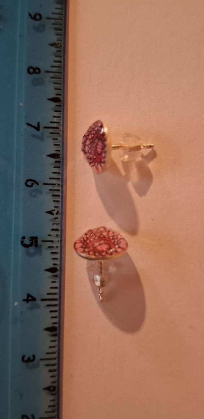 Orecchini pendenti & Orecchini a lobo: Ohrstecker, rosa, 925 Silber – Usato da Urtenen-Schönbühl venduto da nerdgirl 1
