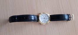 Elegante Piquot Meridien Herren Armbanduhr Gold