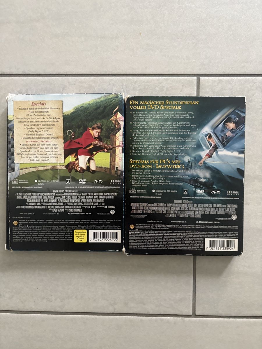 Tutti i DVDs: Harry Potter DVD – Usato da 3203 Mühleberg venduto da bea_myw6 2