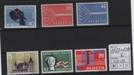 Serie Werbe-Marken 1957 + 1958 Postfrisch.