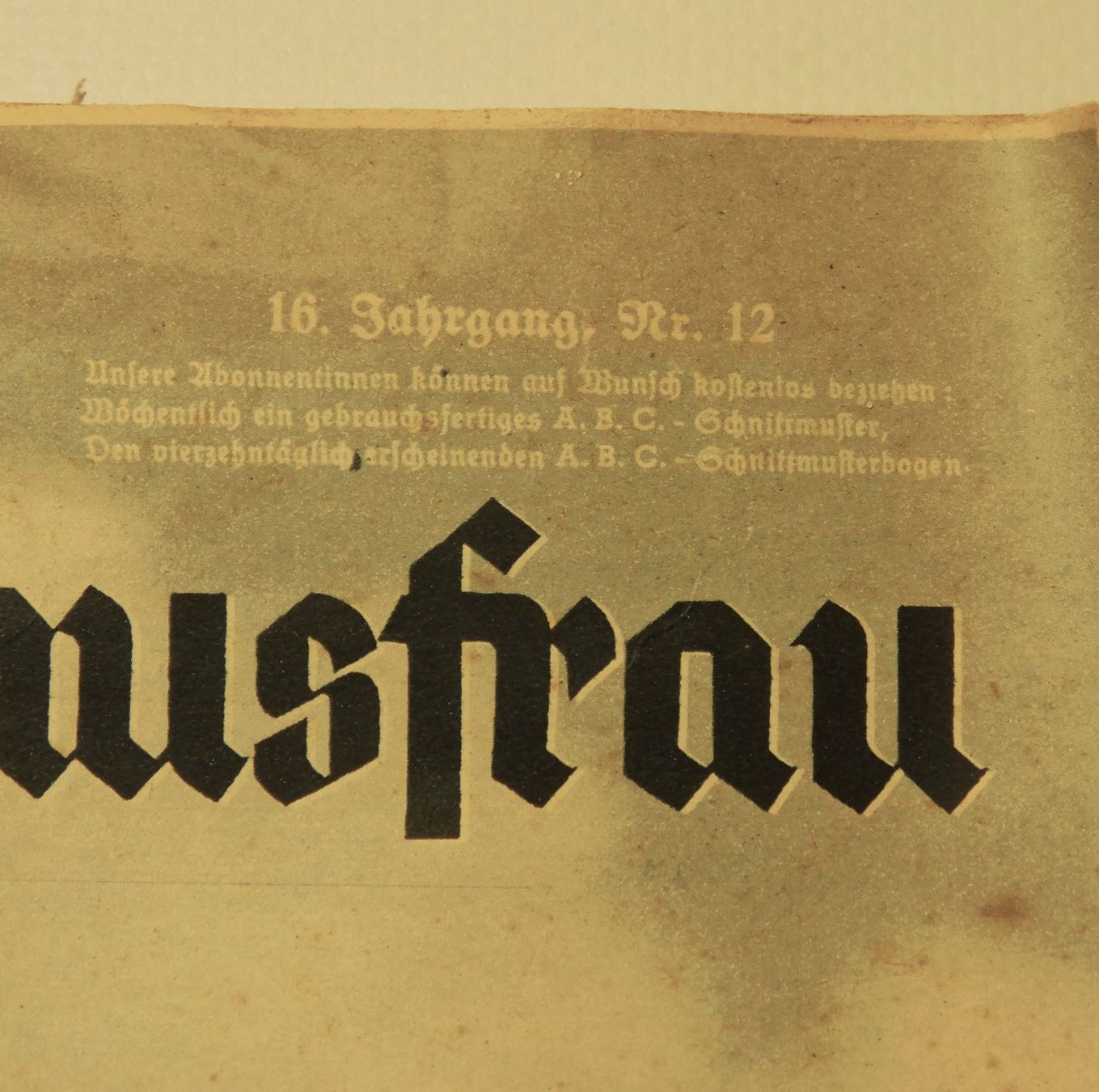 Riviste & Magazine: Rar Schweizer Hausfrau 1938er – Usato da Emmenbrücke venduto da Neverlaand-22 2