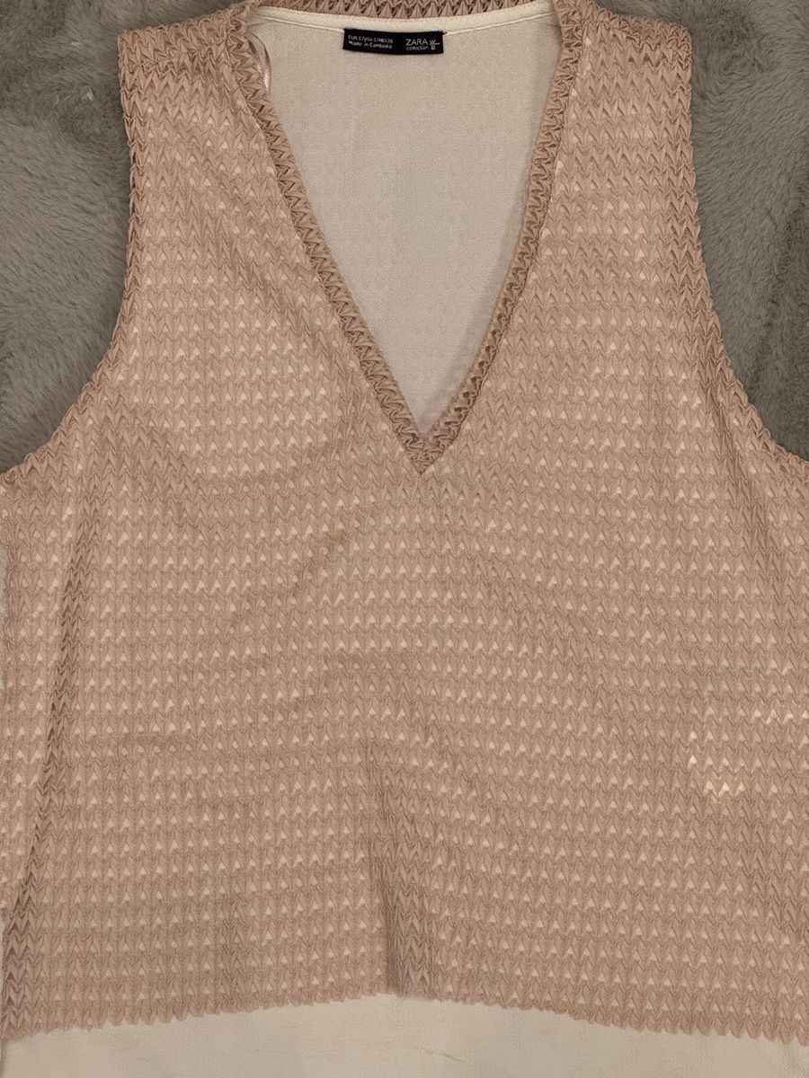 Zara Top: Chic Damen Top / Blusentop Rosé, Grösse S – Nuovo (secondo la descrizione) da Güttingen venduto da Nkskn 2