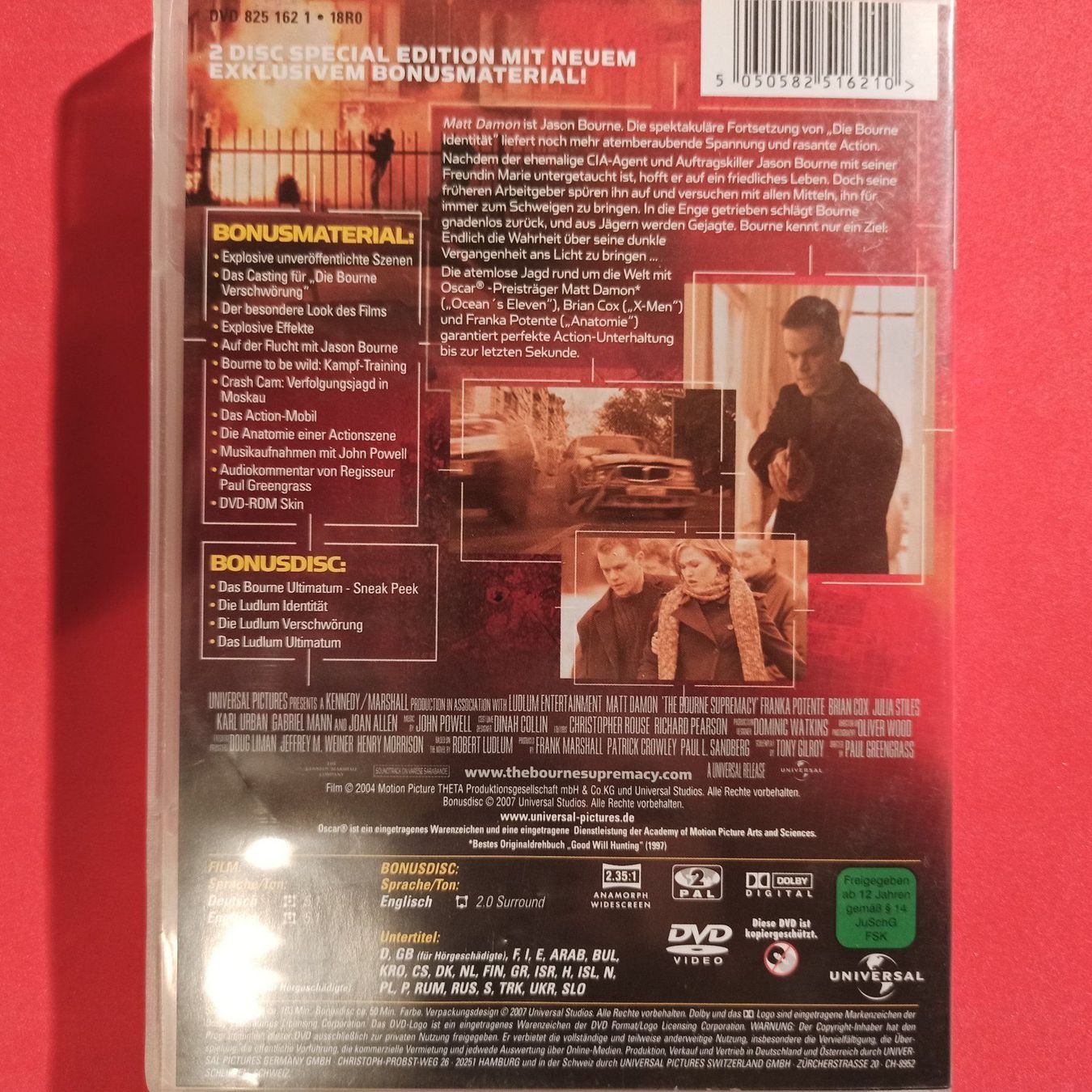 Alle DVDs: Die Bourne Verschwörung Special Edition – Gebraucht aus Dübendorf von kb86_MOVIE 1