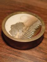 Briefbeschwerer Paperweight Solid Brass Made in England SH