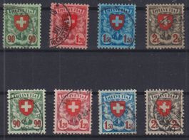 K87) Lot Wappen 163-166, 163z-166z, sehe Scan