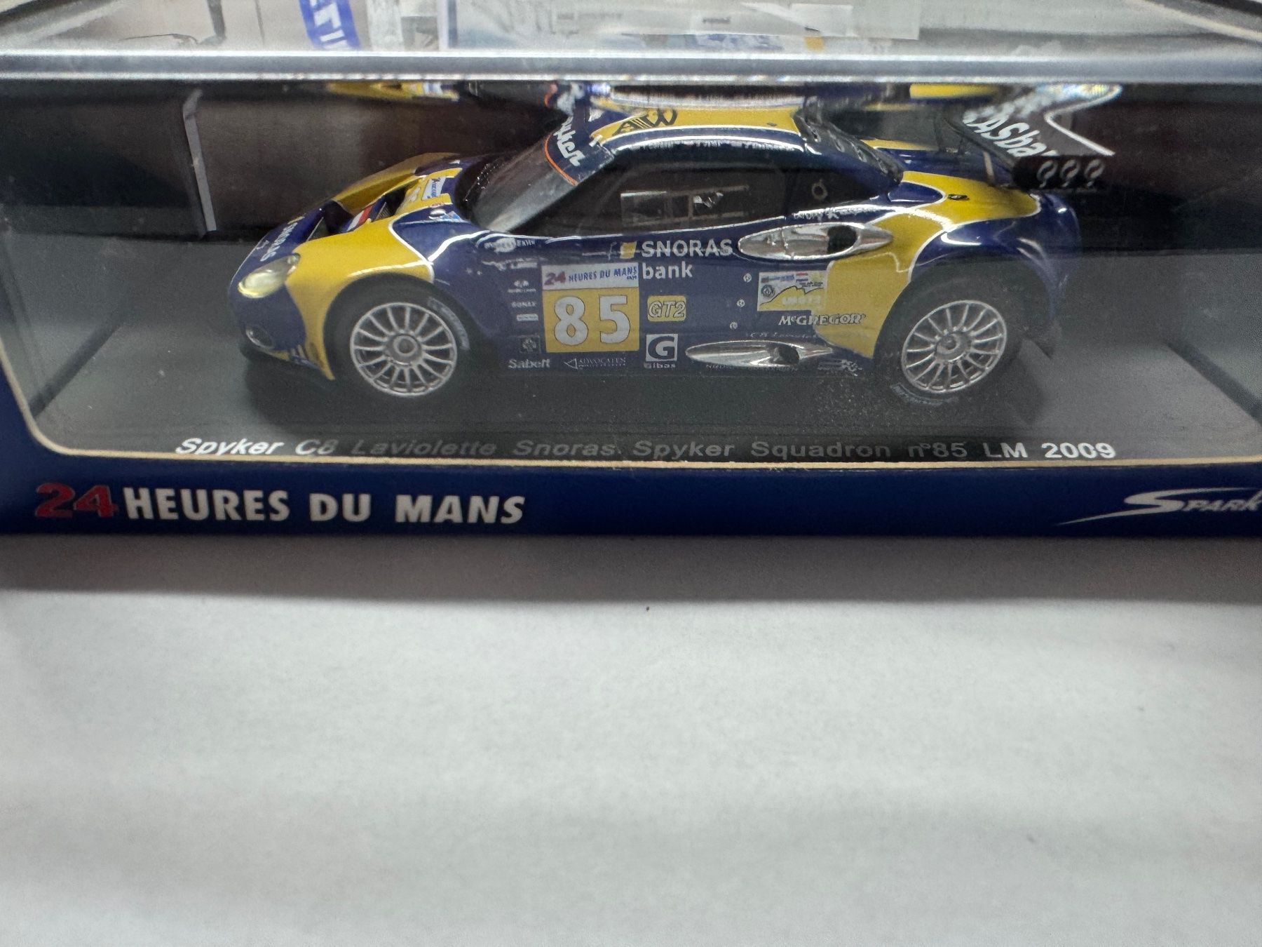 Spark Modellautos: Spyker C8 Le Mans 2009 – Neu und originalverpackt aus Court von Cedos 1