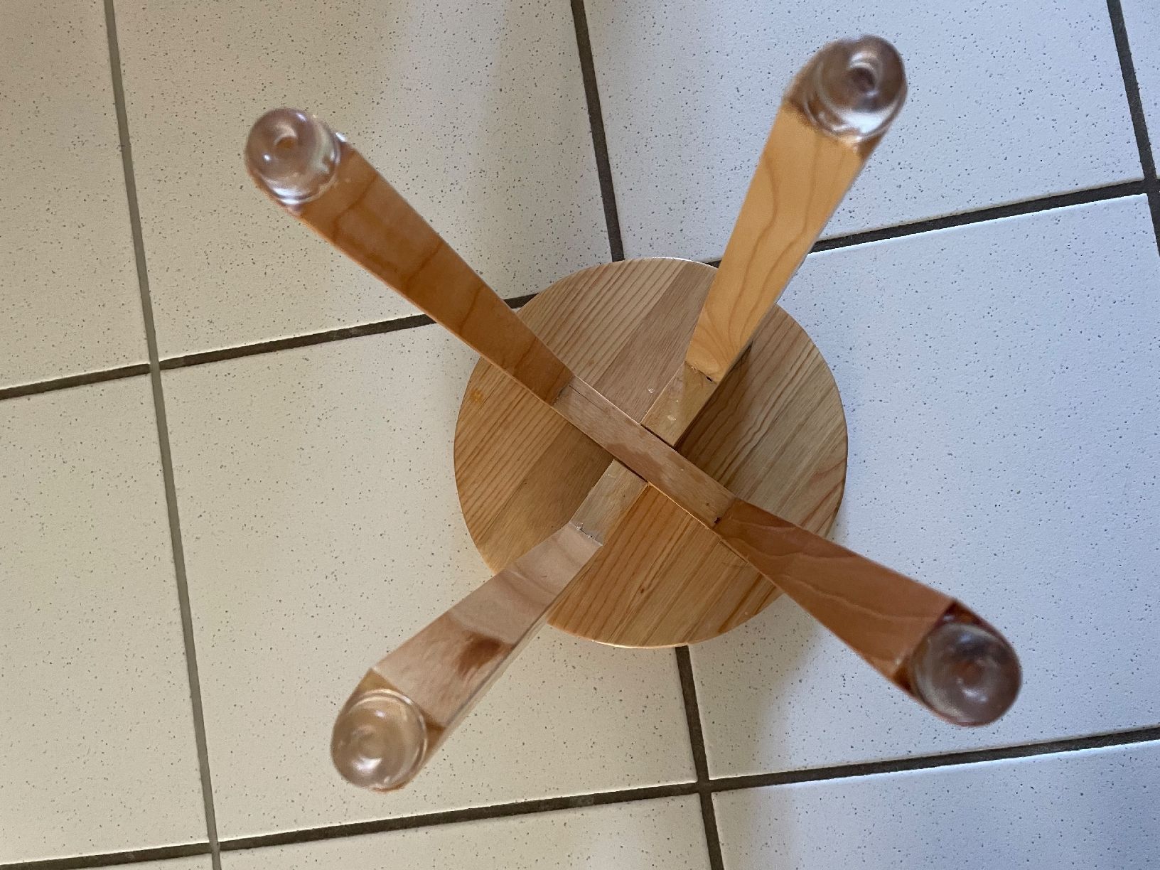 Sgabelli: Holzhocker massiv, Handarbeit – Nuovo e nell'imballaggio originale da Zürich venduto da cri_7vdl 1